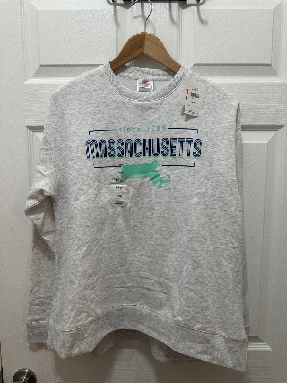 Massachusetts Crewneck Sweater